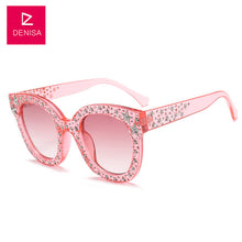 Load image into Gallery viewer, DENISA Cute Cat Eye Sunglasses Women Fashion Brand Designer Sexy Luxury Sun Glasses Girls UV400 lunette de soleil femme G5700